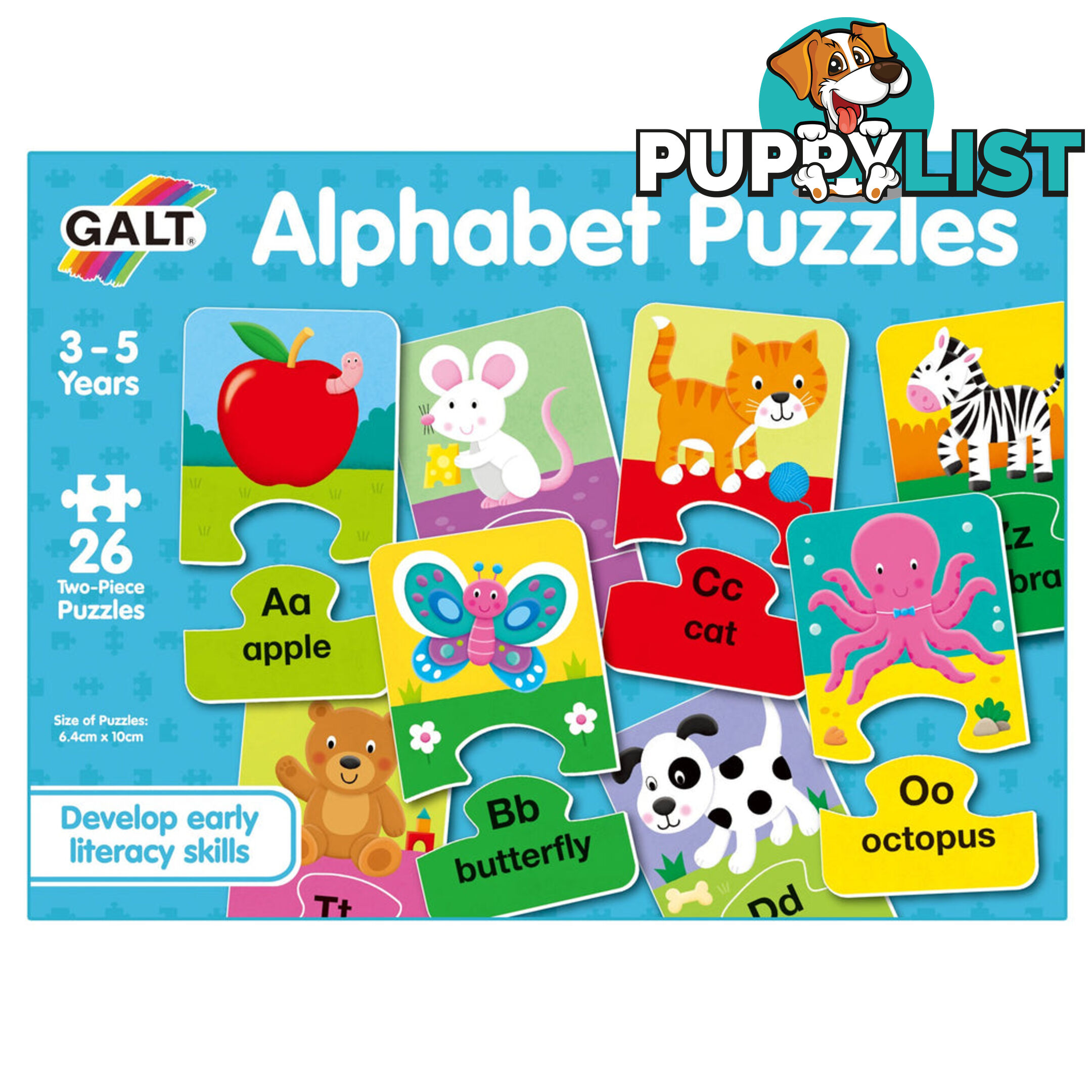 GALT - Alphabet Puzzles - Mdgn5047 - 5011979526533