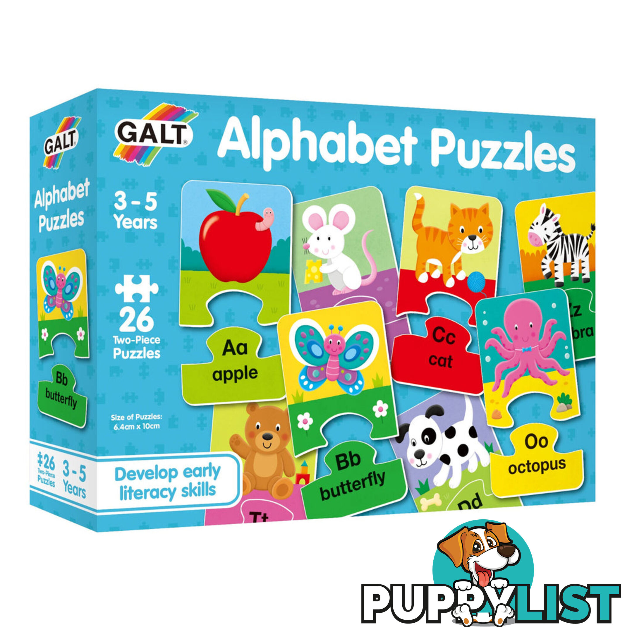 GALT - Alphabet Puzzles - Mdgn5047 - 5011979526533