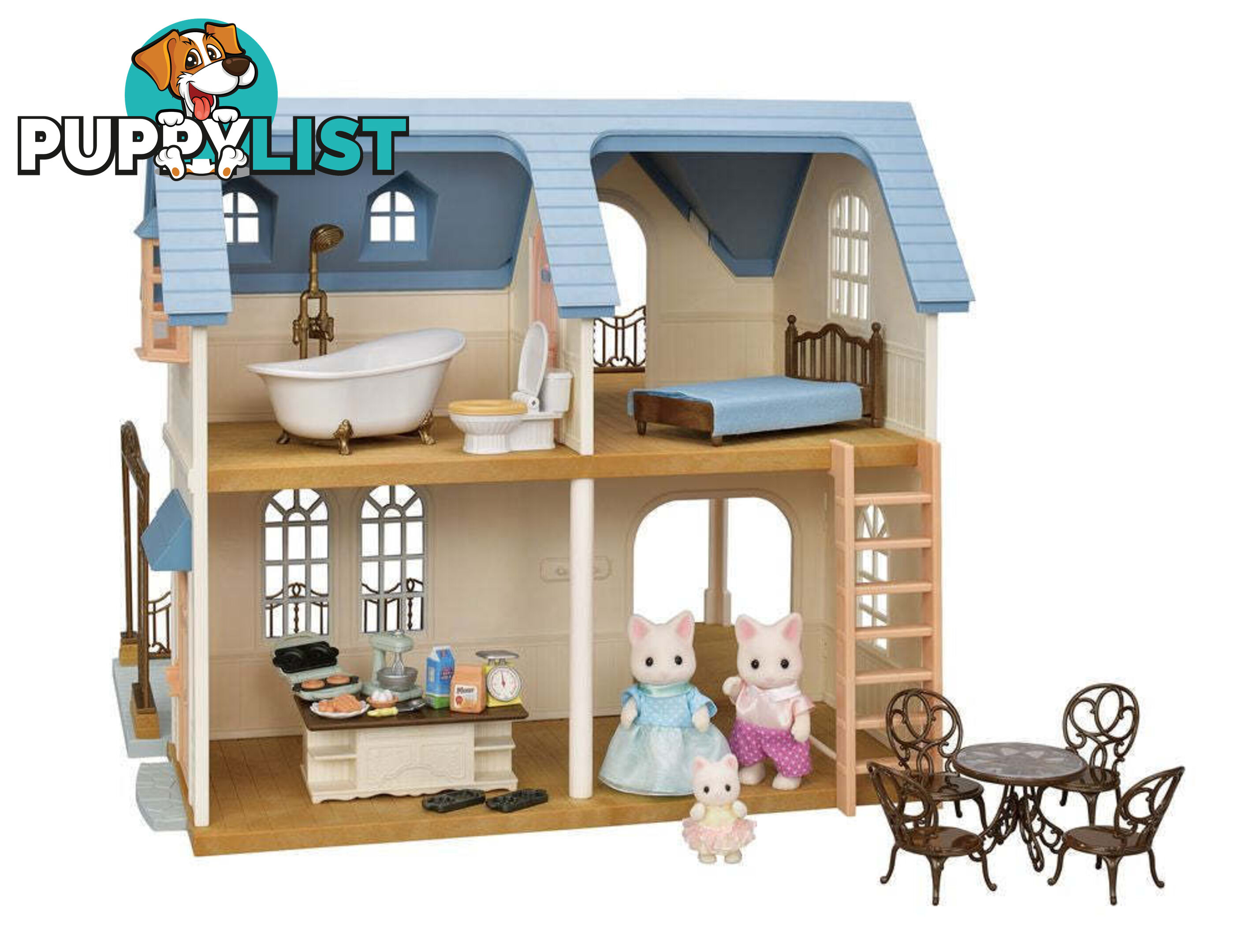 Sylvanian Families - Courtyard Home Gift Set - Mdsf5609 - 5054131056097