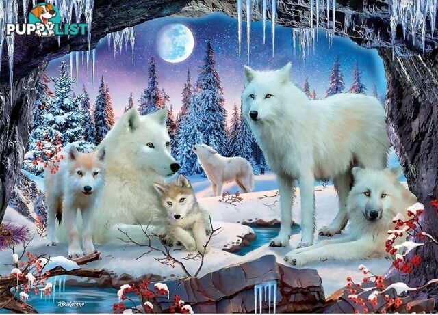 Holdson - Call Of The Wild Winter Wolves Jigsaw Puzzle 1000pc - Jdhol775729 - 9414131775729