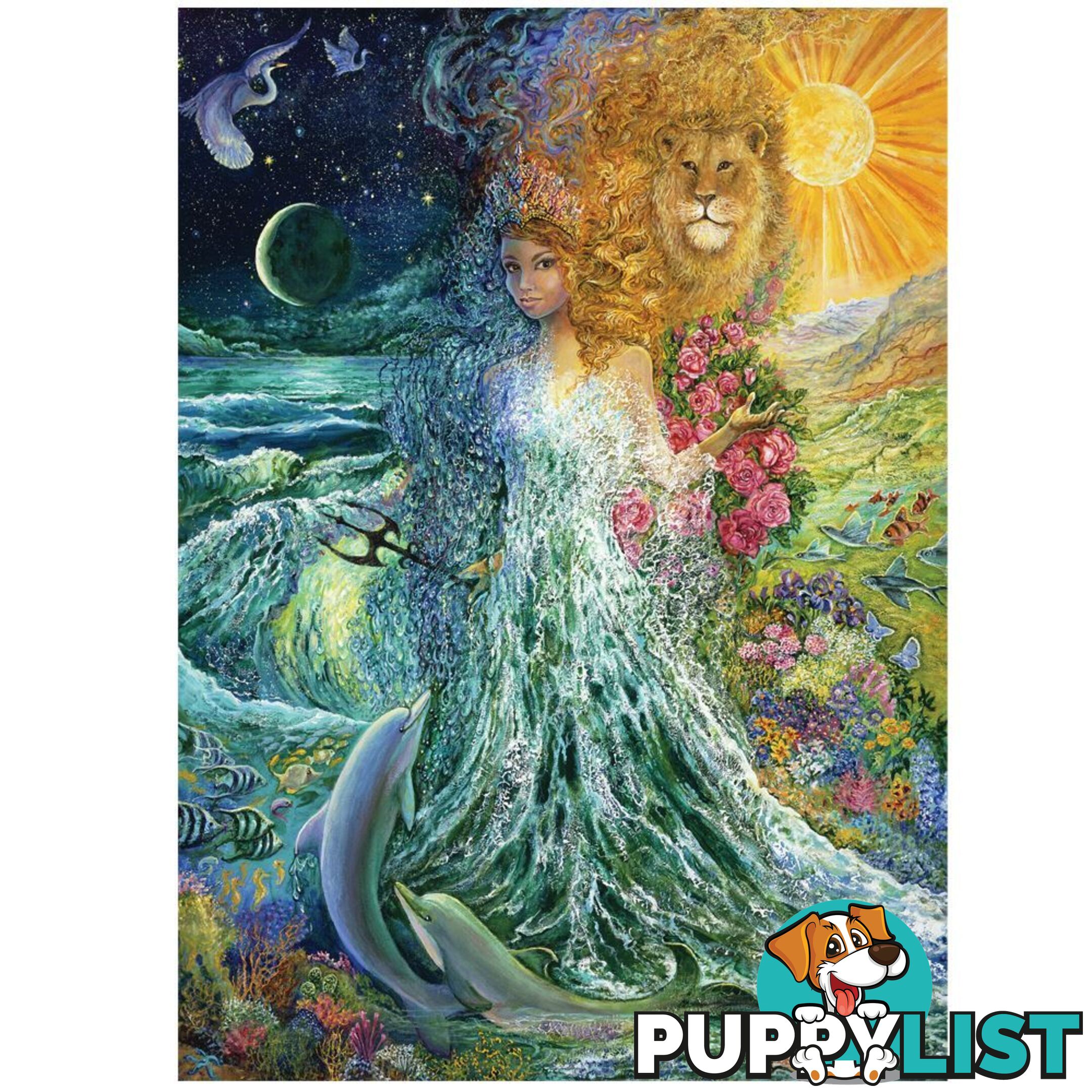 Holdson Jigsaw Puzzle - Under Her Spell Power Of The Elements 1000 Piece Jigsaw Puzzle Hol773459 - 9414131773459