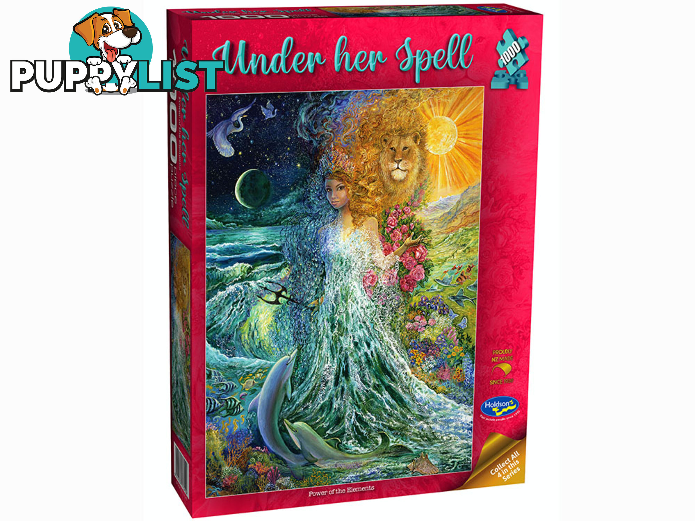 Holdson Jigsaw Puzzle - Under Her Spell Power Of The Elements 1000 Piece Jigsaw Puzzle Hol773459 - 9414131773459