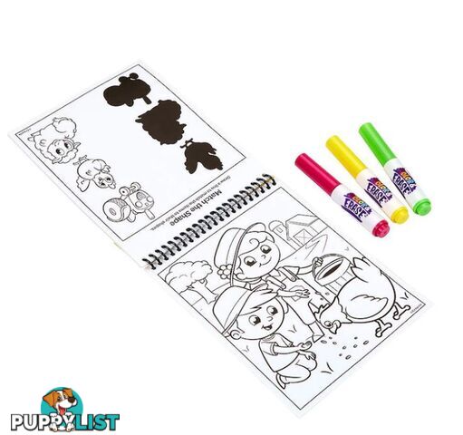 Crayola Color & Erase Reusable Activity Pad On The Farm - Bs811492 - 071662114923