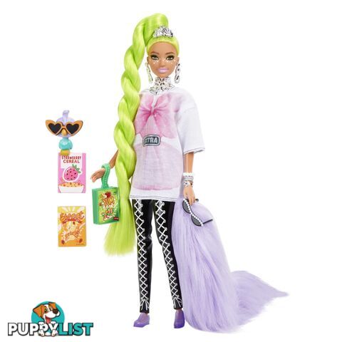 Barbie Doll And Accessories Barbie Extra Doll With Pet Parrot - MAHDJ44 - 194735024445