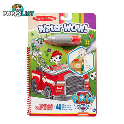 Melissa & Doug - Paw Patrol Water Wow! - Marshall   Mdmnd33252 - 000772332521