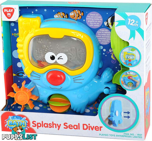 Playgo Toys Ent. Ltd. - Splashy Seal Diver - Art65482 - 4892401019271