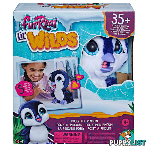 Furreal Lil' Wilds Posey The Penguin - Hbf35125l00 - 5010994110239