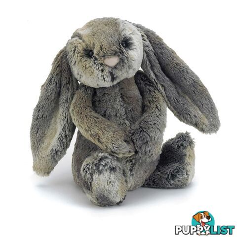 Jellycat Bashful Cottontail Bunny Medium Brown 31x12x15cm   Bas3bw - 670983070972