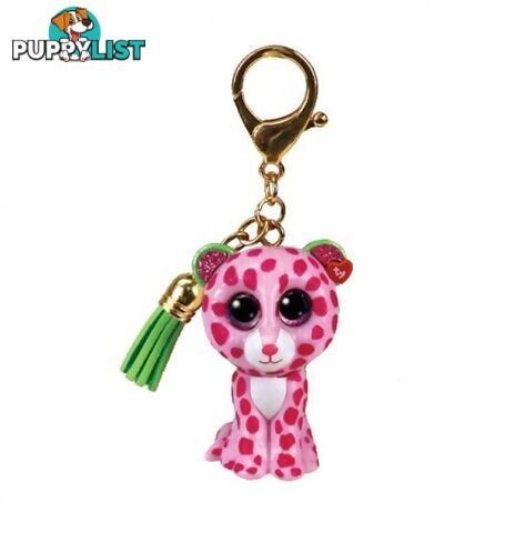 Ty - Beanie Boos - Mini Clip Glamour The Pink Lion With Tassel Mini - 5cm - Bg25053 - 008421250530