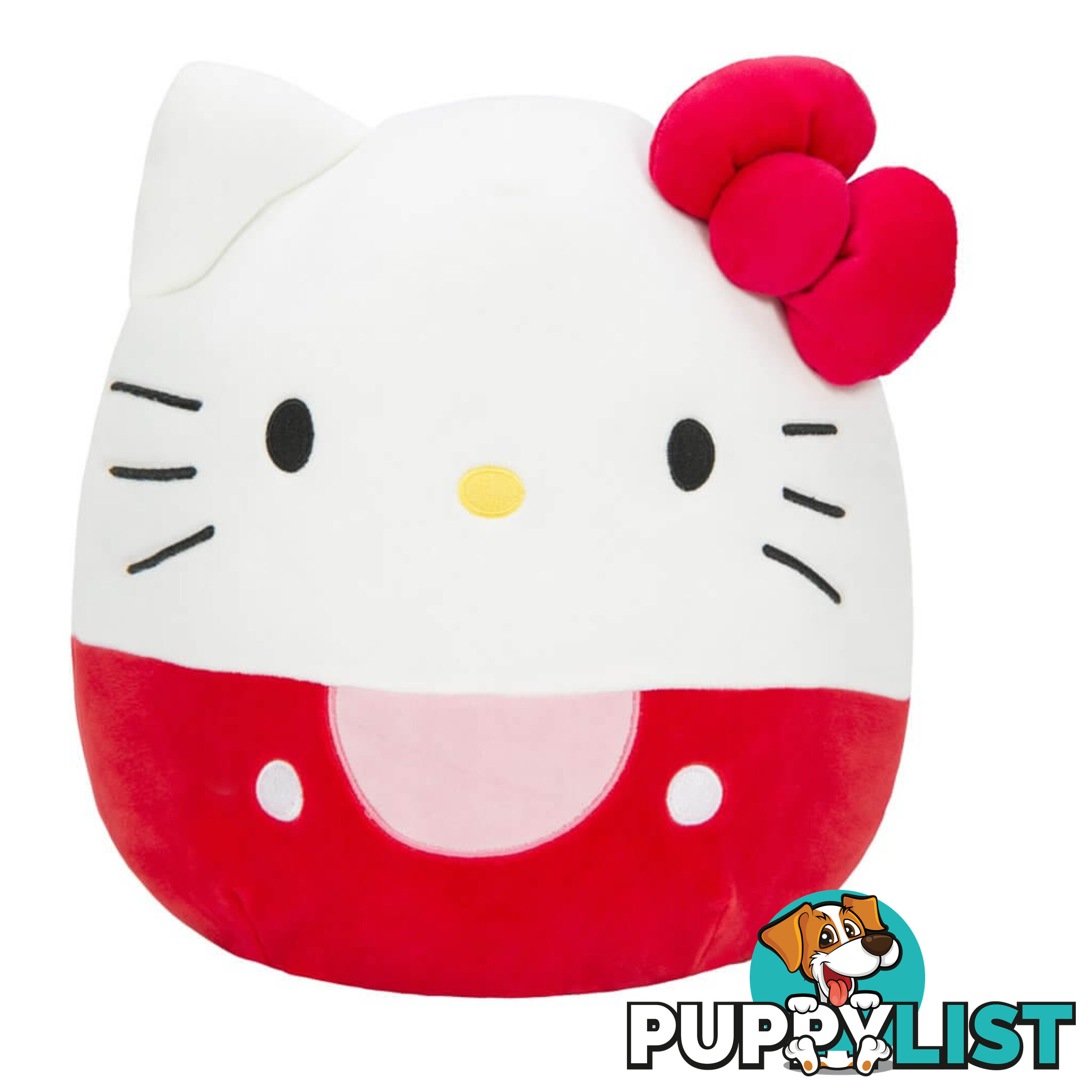 Squishmallows - Plush 12'' Hello Kitty - Red - Cjsqsn00078r - 734689480425