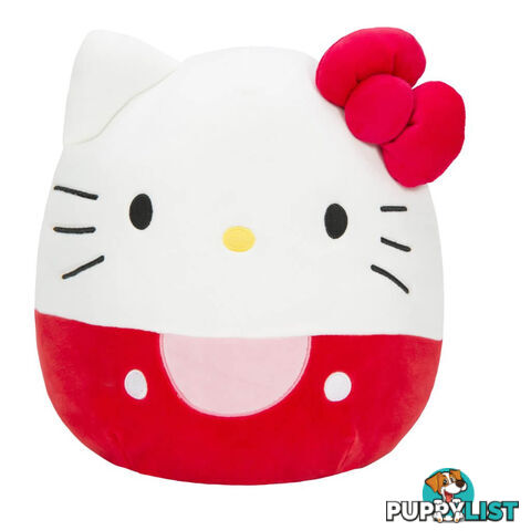 Squishmallows - Plush 12'' Hello Kitty - Red - Cjsqsn00078r - 734689480425