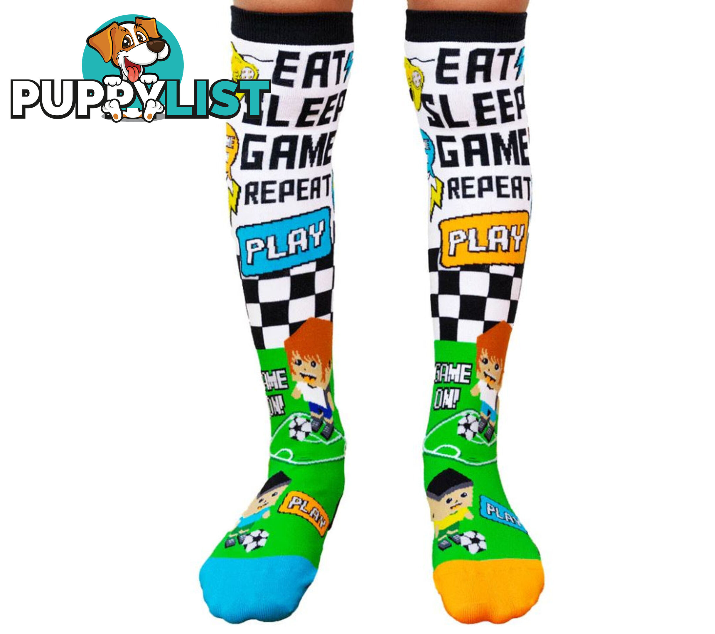 MADMIA -  Socks Kids & Adults Age 6y+ Video Game - Mumm128 - 9355645001044