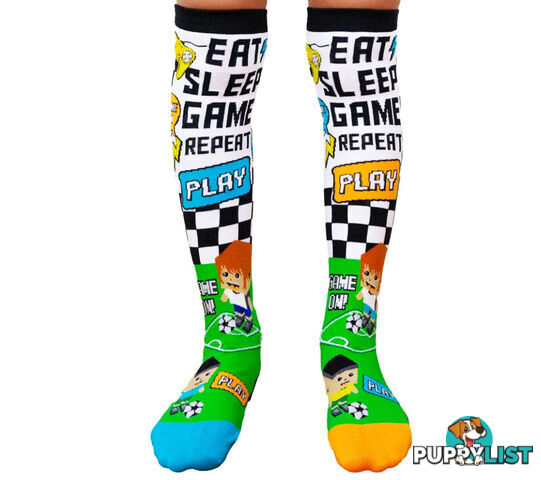 MADMIA -  Socks Kids & Adults Age 6y+ Video Game - Mumm128 - 9355645001044