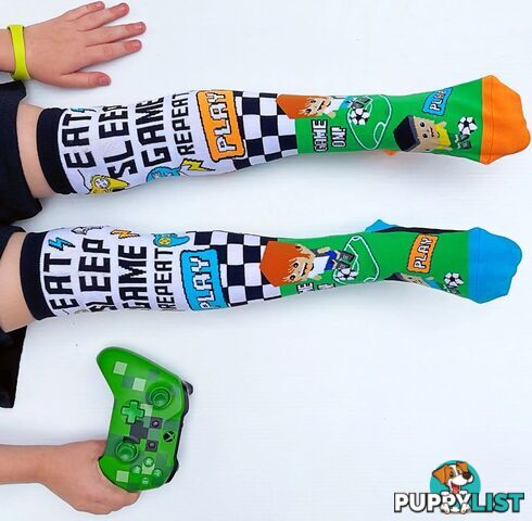 MADMIA -  Socks Kids & Adults Age 6y+ Video Game - Mumm128 - 9355645001044