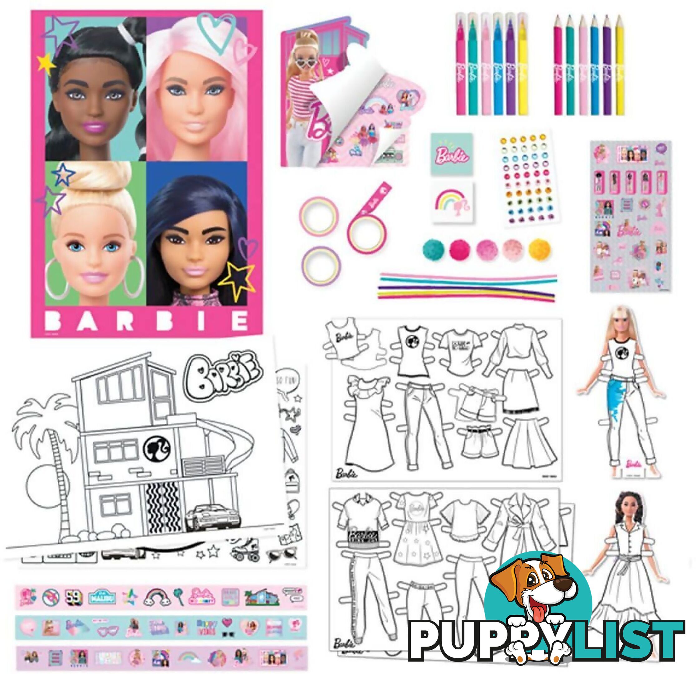 Barbie - Bumper Activity Set - Jsbac08 - 5060158856497