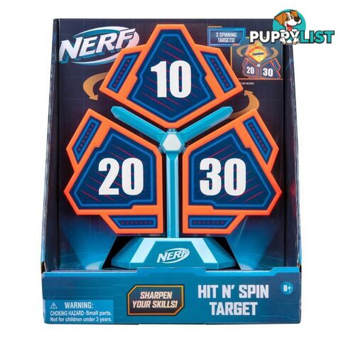 Nerf - Elite Target Hit N' Spin Target - Cjner0320 - 191726432609