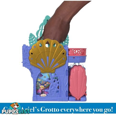 Disney - The Little Mermaid - Storytime Stackers Ariel's Grotto Playset And 10 Accessories - Mattel - Mahlx16 - 194735121403