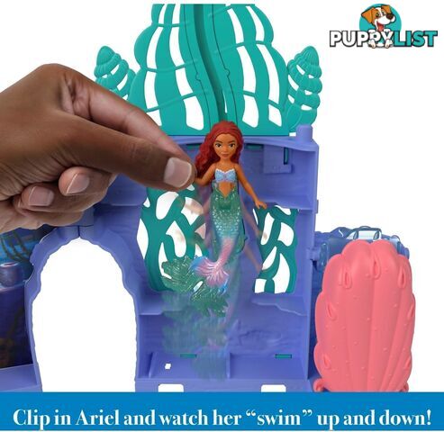 Disney - The Little Mermaid - Storytime Stackers Ariel's Grotto Playset And 10 Accessories - Mattel - Mahlx16 - 194735121403