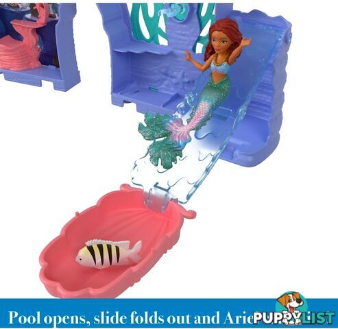 Disney - The Little Mermaid - Storytime Stackers Ariel's Grotto Playset And 10 Accessories - Mattel - Mahlx16 - 194735121403