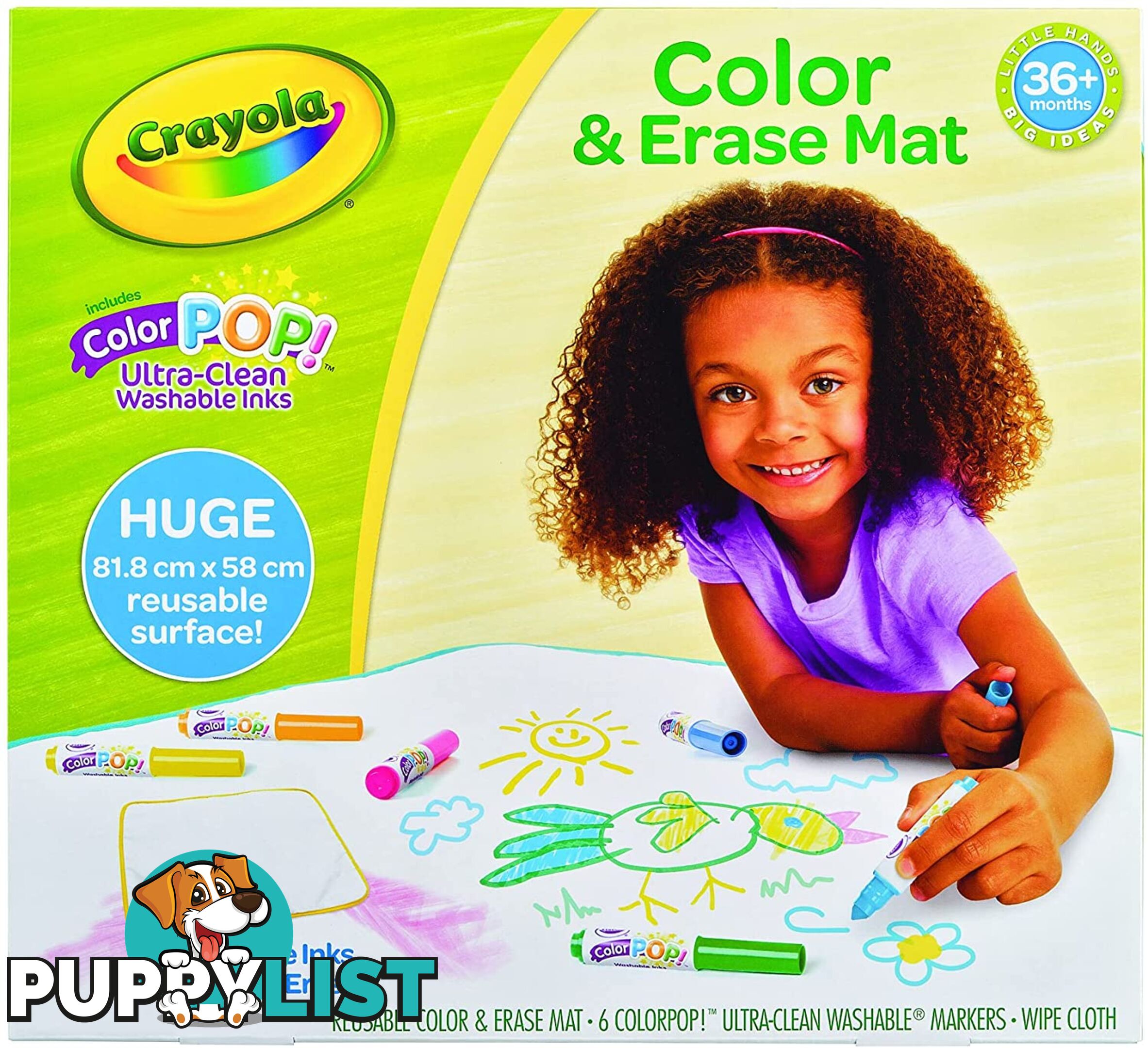 Crayola Colour & Erase Mat Bs811150 - 071662111502