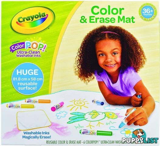 Crayola Colour & Erase Mat Bs811150 - 071662111502