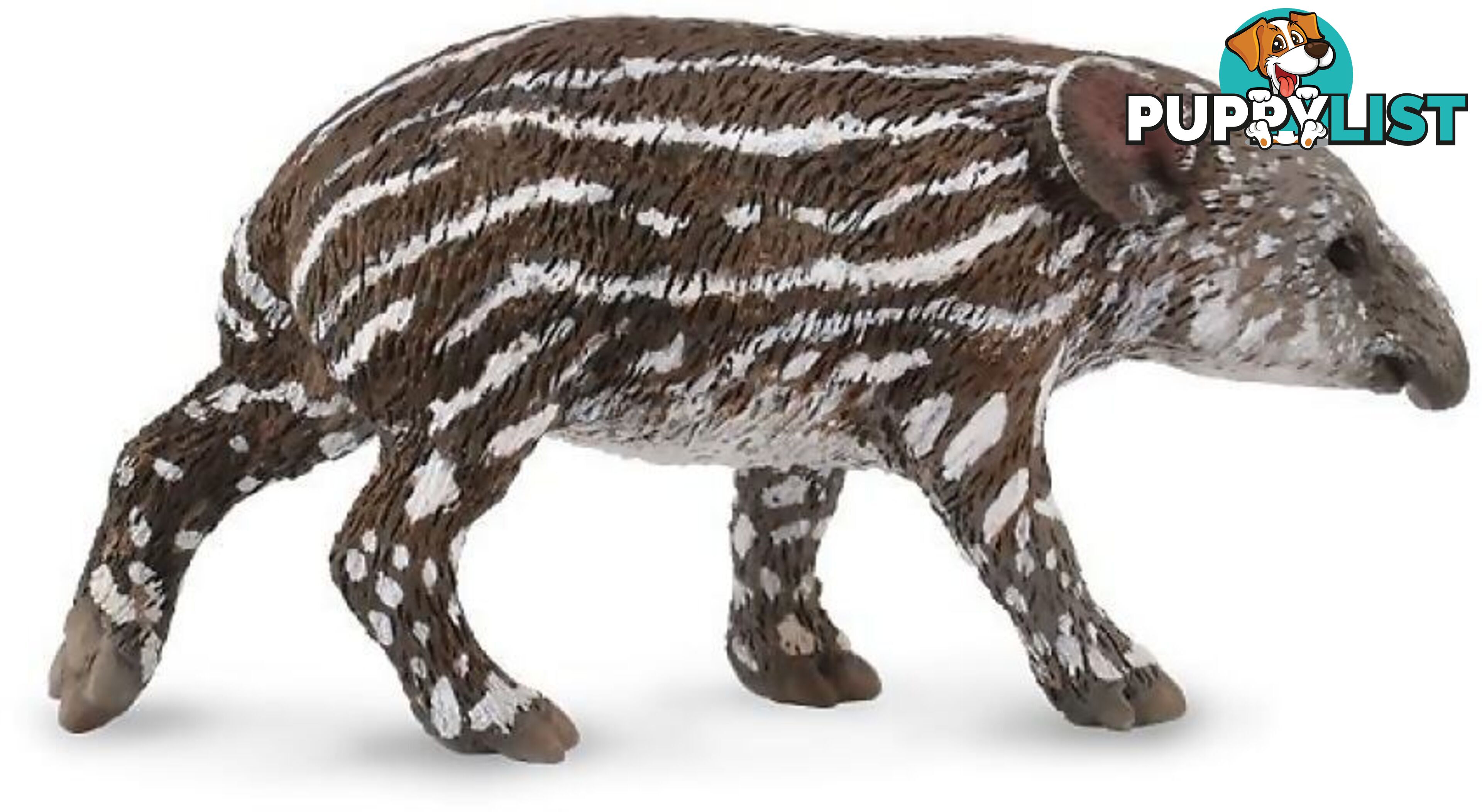 CollectA - Bairds Tapir Baby Small Wild Animal Figurine - Rpco88597 - 4892900885971