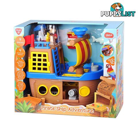 Pirate Battery Operated Ship Adventure Playgo Toys Ent. Ltd Art65503 - 4892401098405