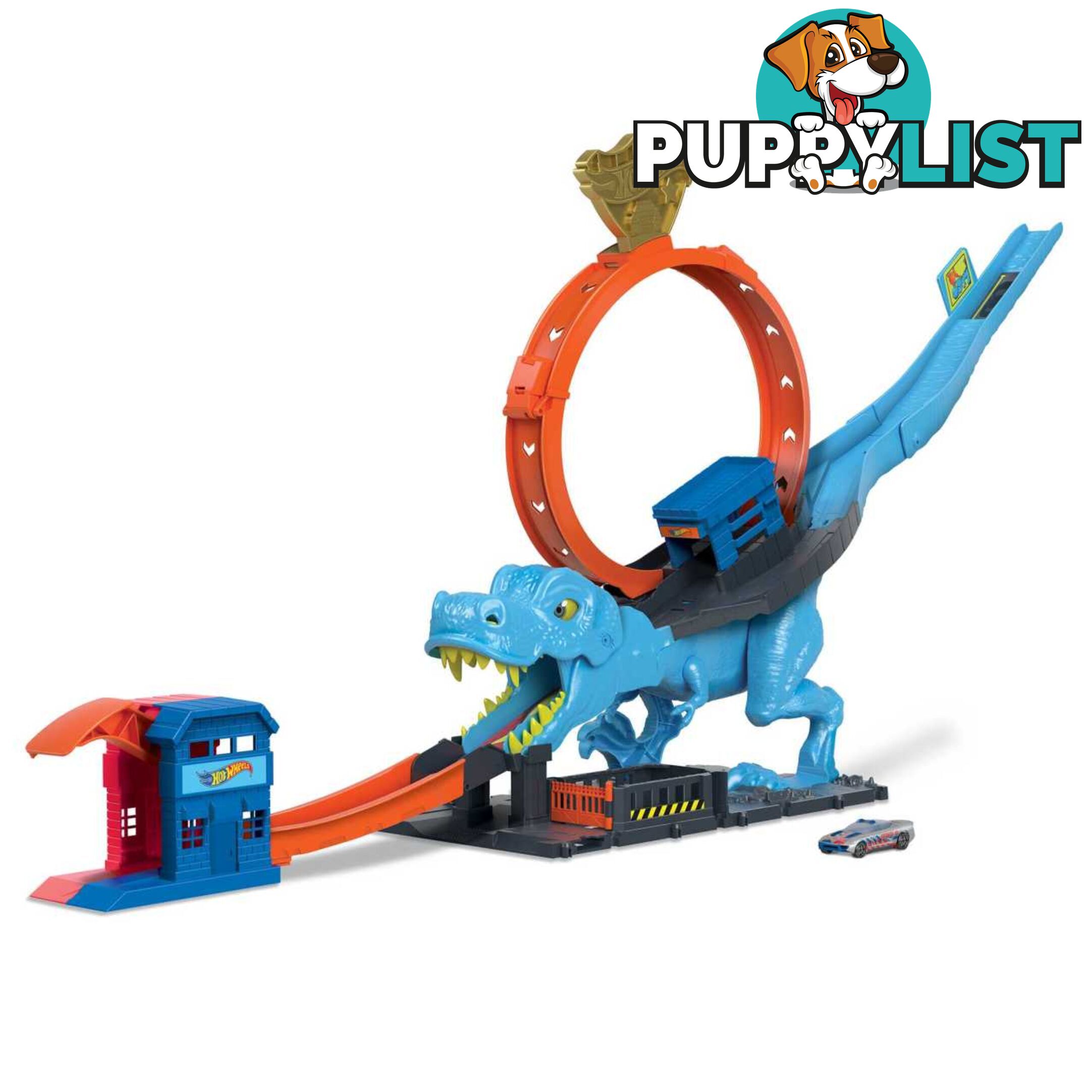 Hot Wheels® - City T-Rex Chomp Downâ„¢ playset - Mahkx42 - 194735109678