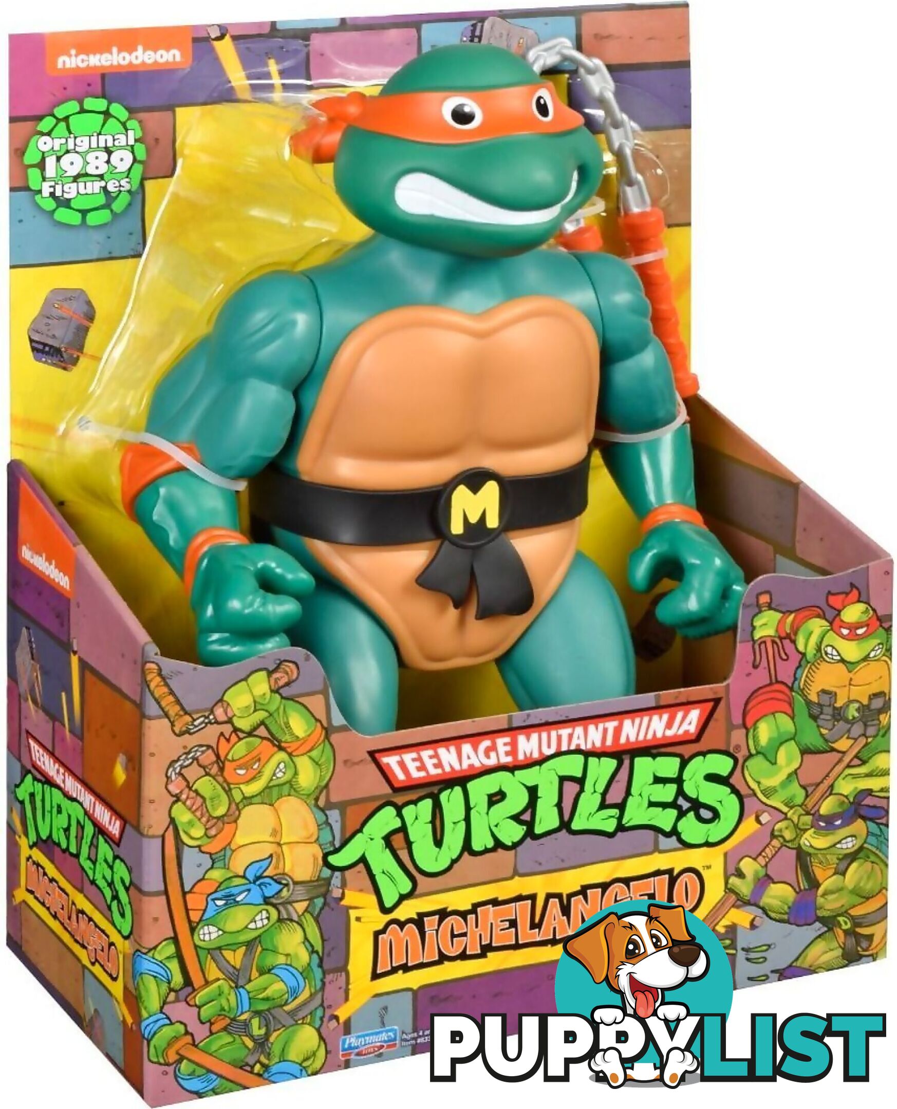 Tmnt Teenage Mutant Ninja Turtles - Giant Michelangelo 12'' Action Figure - Hs83398 - 043377833987