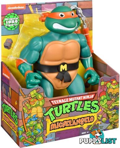 Tmnt Teenage Mutant Ninja Turtles - Giant Michelangelo 12'' Action Figure - Hs83398 - 043377833987