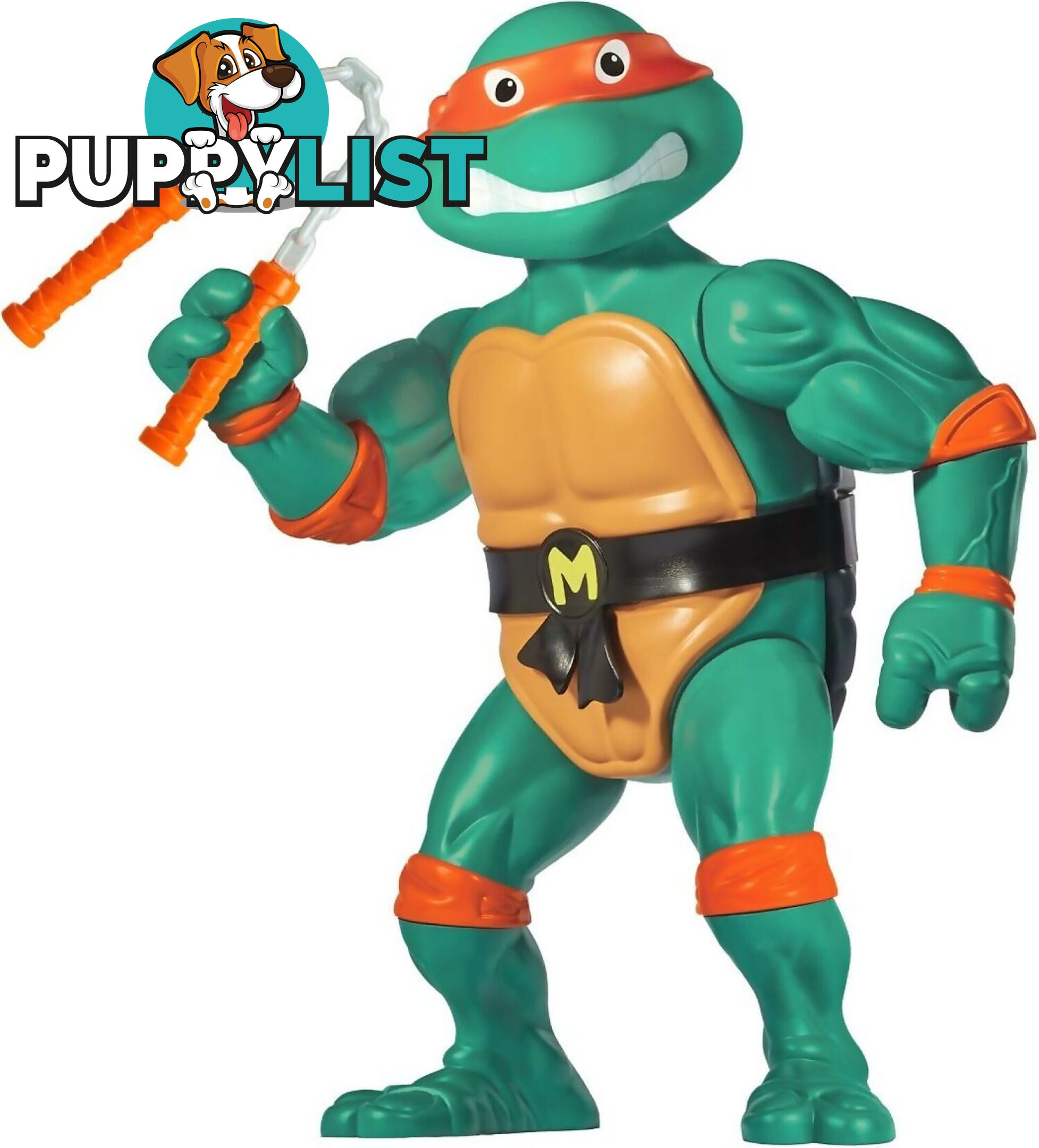 Tmnt Teenage Mutant Ninja Turtles - Giant Michelangelo 12'' Action Figure - Hs83398 - 043377833987