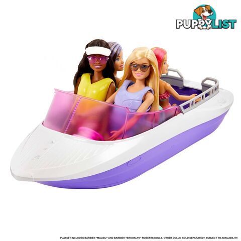 Barbie Mermaid Power Dolls & Boat Playset Toy For 3 Year Olds & Up - Mahhg60 - 194735066964