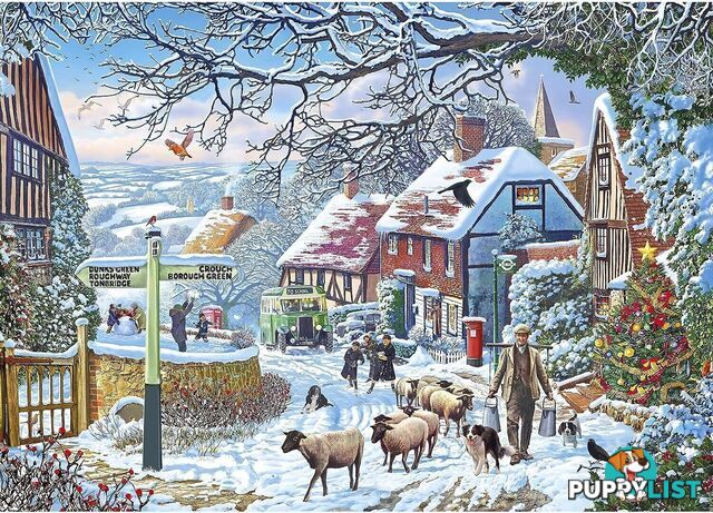 Gibsons - A Winter Stroll Jigsaw Puzzle 1000pc - Jdgib062502 - 5012269062502