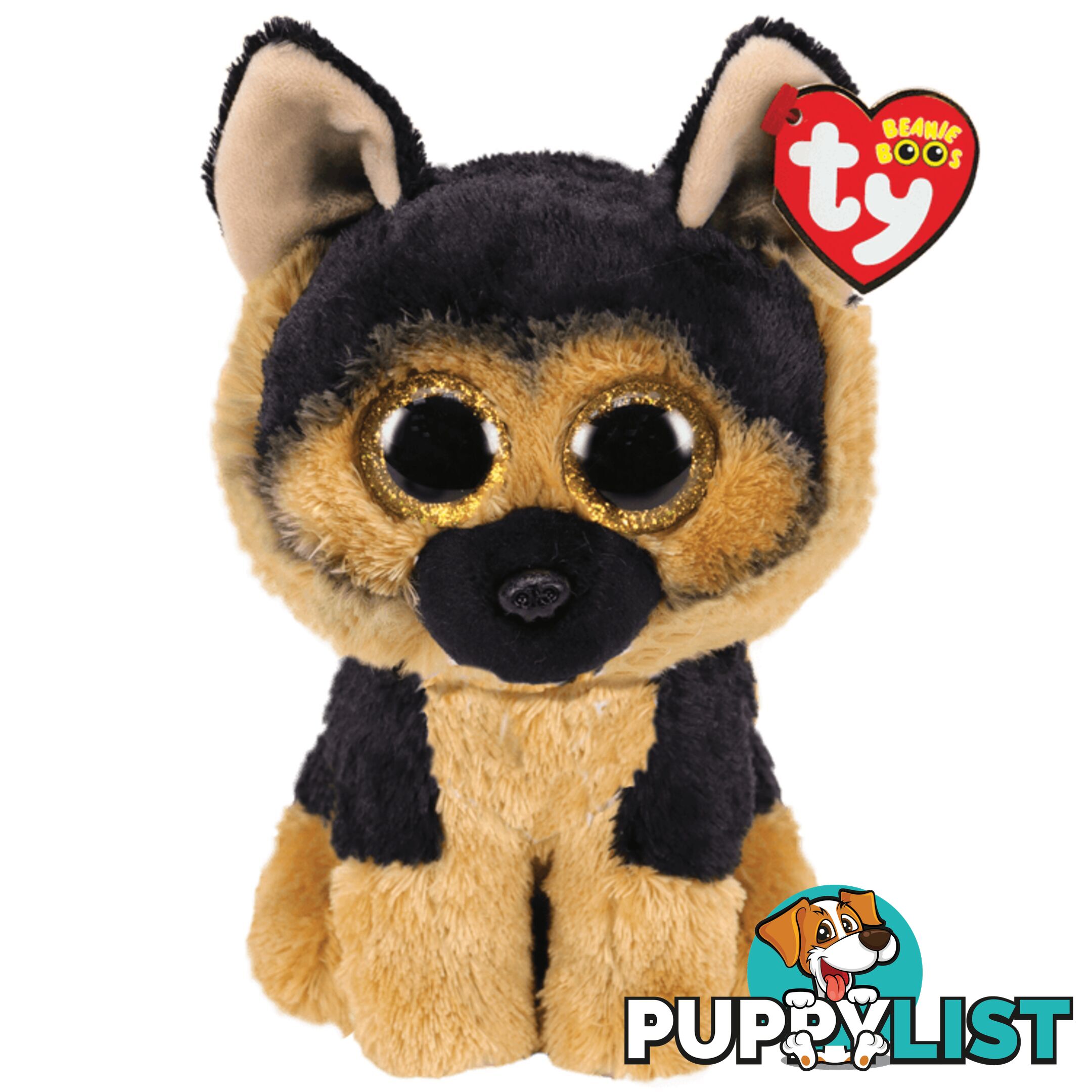 Ty Beanie Boos - Spirit - German Shepherd  23cm Medium 36473 - 008421364732