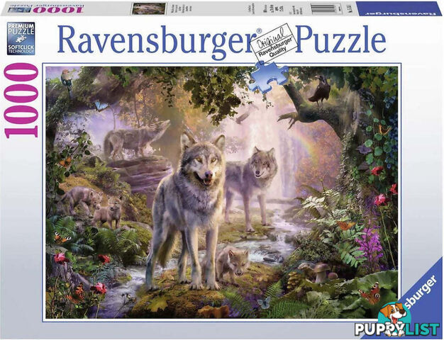 Ravensburger - Summer Wolves Jigsaw Puzzle 1000pc - Mdrb15185 - 4005556151851