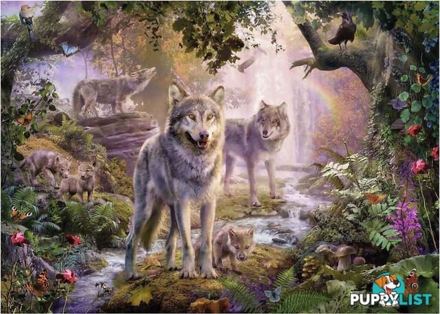 Ravensburger - Summer Wolves Jigsaw Puzzle 1000pc - Mdrb15185 - 4005556151851