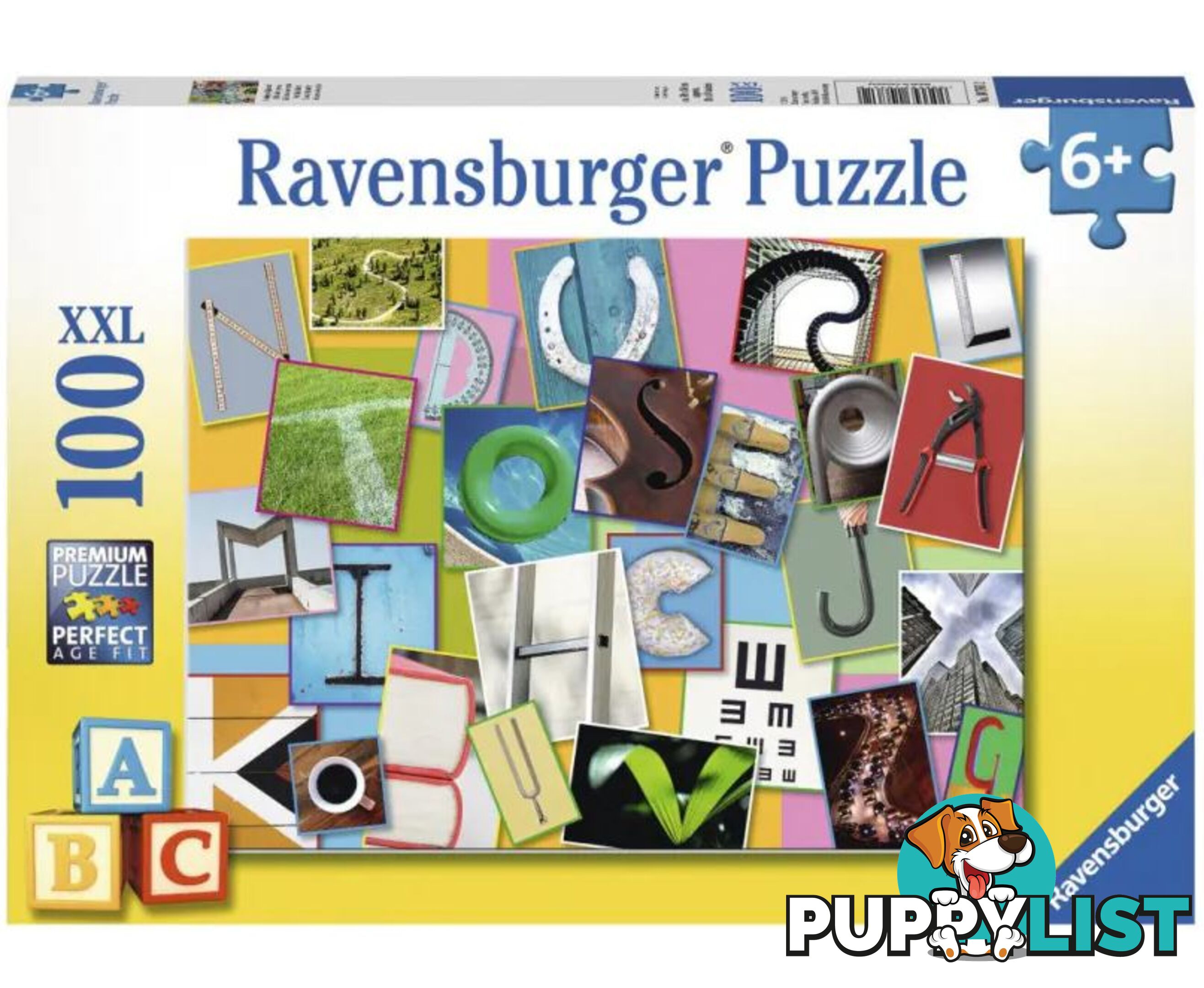 Ravensburger - Funny Alphabet Jigsaw Puzzle 100pc - Mdrb10761 - 4005556107612