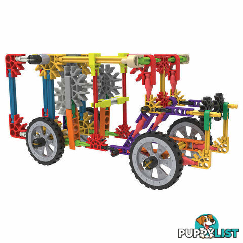 K'nex - Creation Zone Tub 417 Pieces 50 Model Set - Mdkn16511 - 744476165114