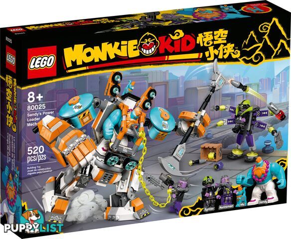 LEGO 80025 Sandy's Power Loader Mech - Monkie Kid - 5702016911060