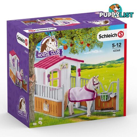 Schleich - Horse Stall With Lusitano Mare Sc42368 - 4055744011672