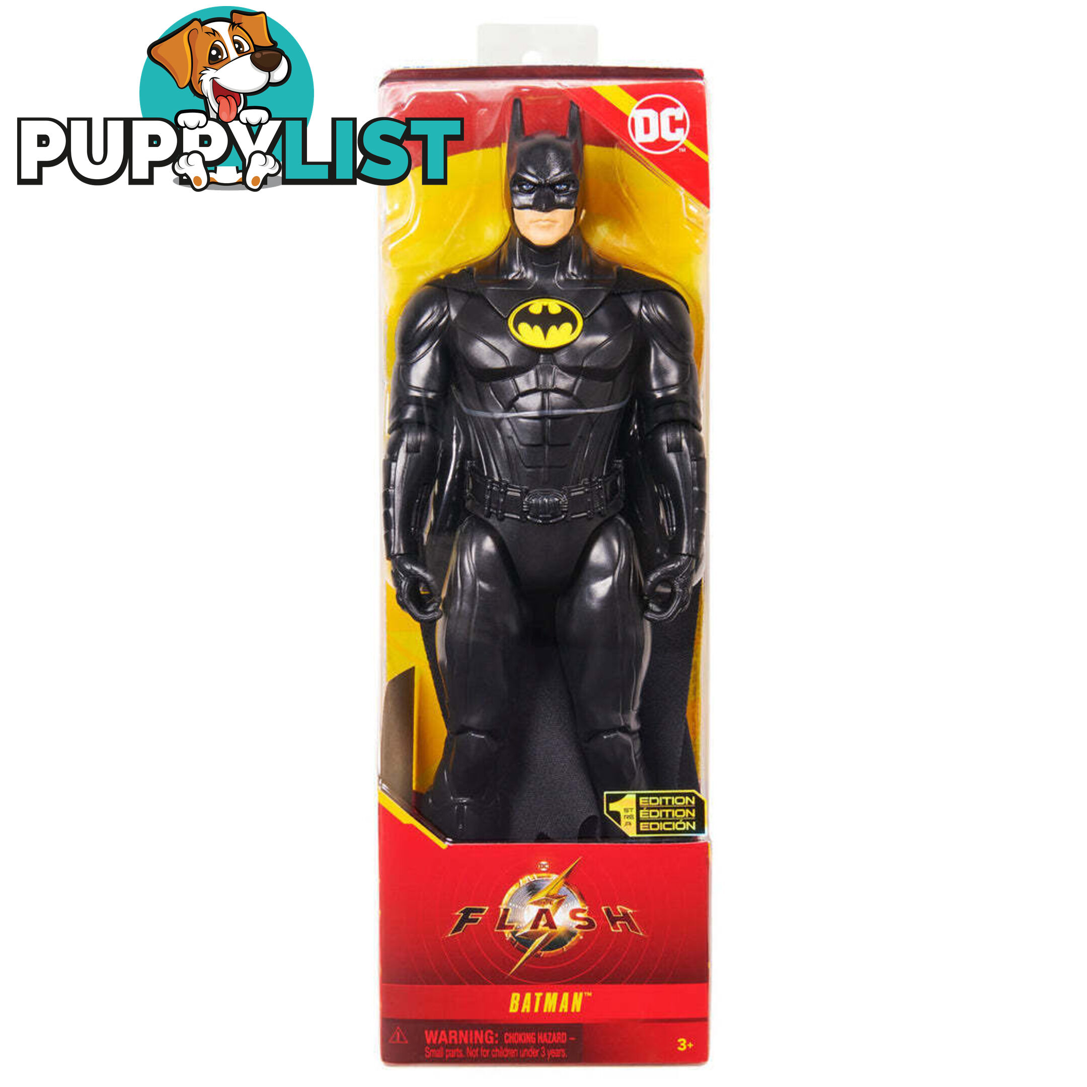 Dc - The Flash 12 Inch (30cm) Solid Batman Action Figure â€“ Si6065487 - 778988438596