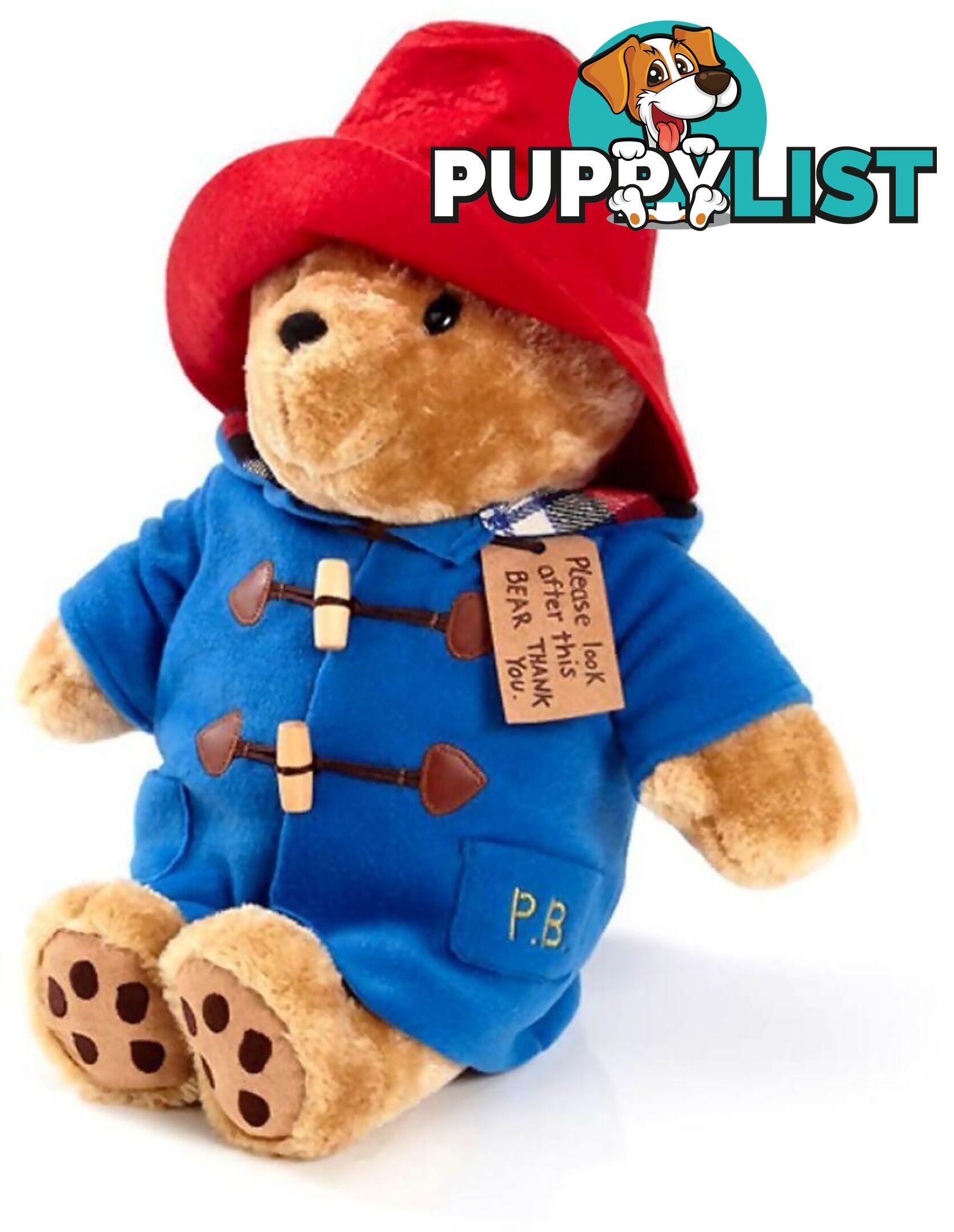 Paddington Bear - Sitting Large Soft Plush Toy 30cm - Jspb1519 - 5014475015198