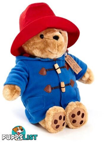 Paddington Bear - Sitting Large Soft Plush Toy 30cm - Jspb1519 - 5014475015198