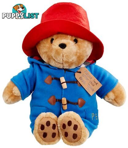 Paddington Bear - Sitting Large Soft Plush Toy 30cm - Jspb1519 - 5014475015198