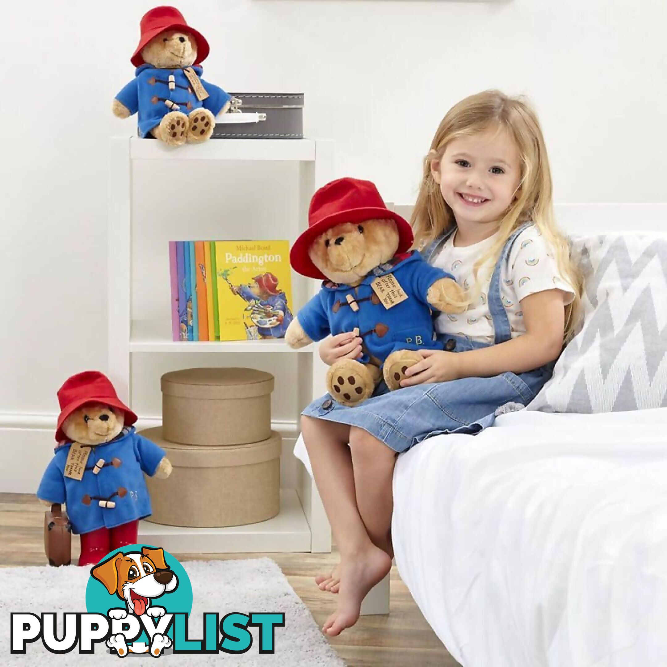 Paddington Bear - Sitting Large Soft Plush Toy 30cm - Jspb1519 - 5014475015198