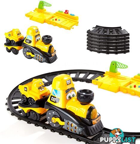 CAT® Train Set Construction Power Track Junior Crew Preschool Azfr82489 - 021664824894