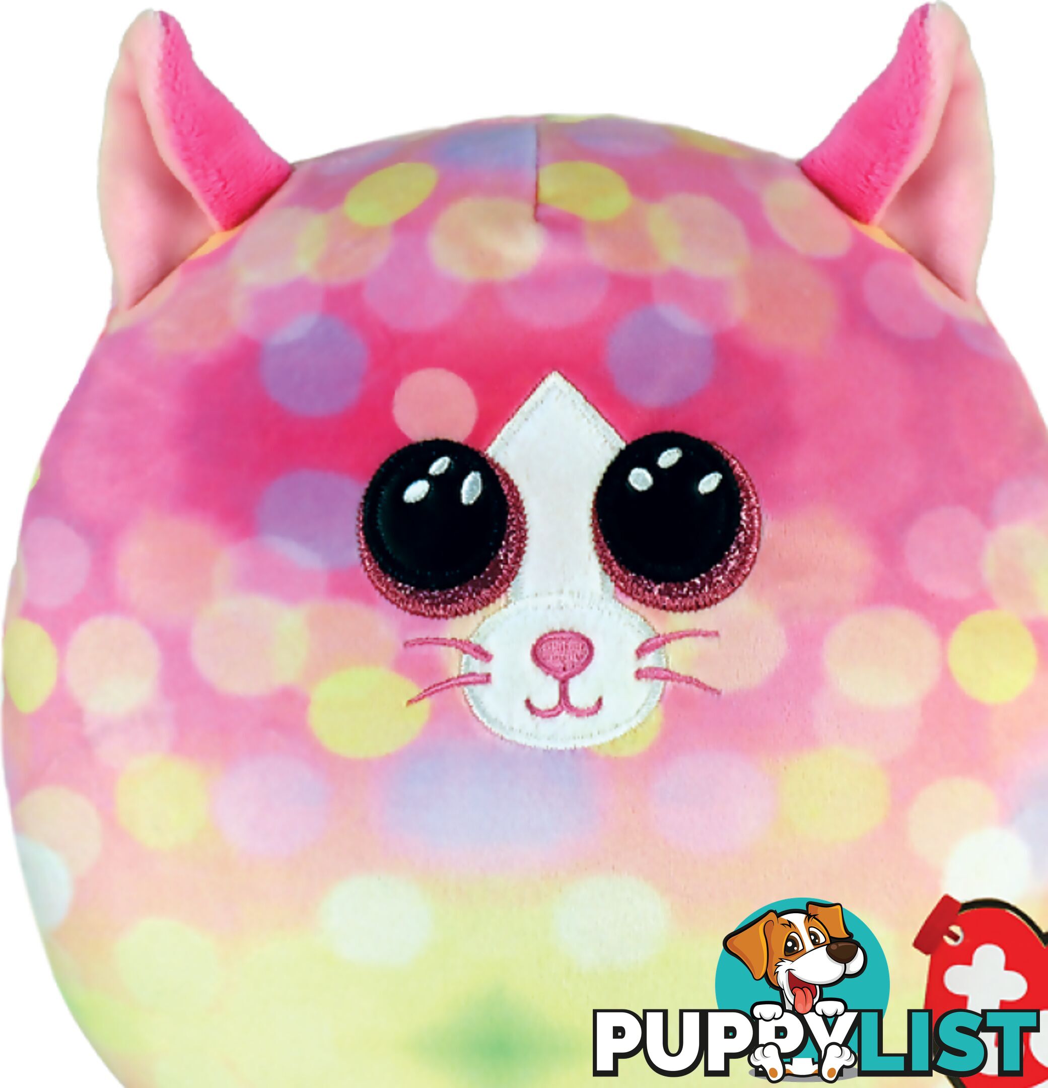 Ty - Squish-a-boos - Sonny - Multicolored Cat Medium 25cm (10'') - Bg39239 - 008421392391