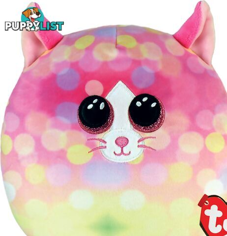 Ty - Squish-a-boos - Sonny - Multicolored Cat Medium 25cm (10'') - Bg39239 - 008421392391