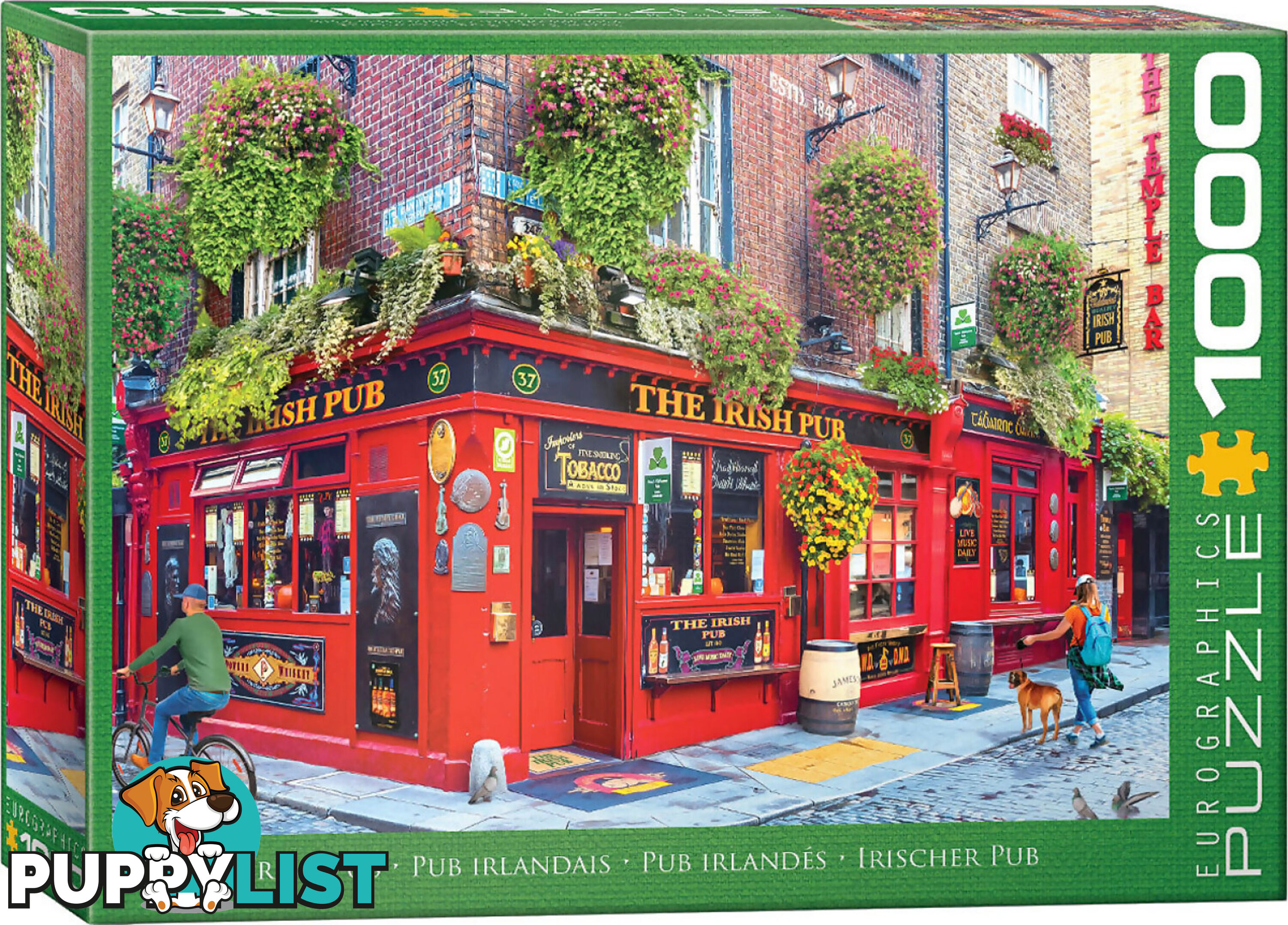 Eurographics - Irish Pub Jigsaw Puzzle 1000 Pieces - Jdeur65709 - 628136657099