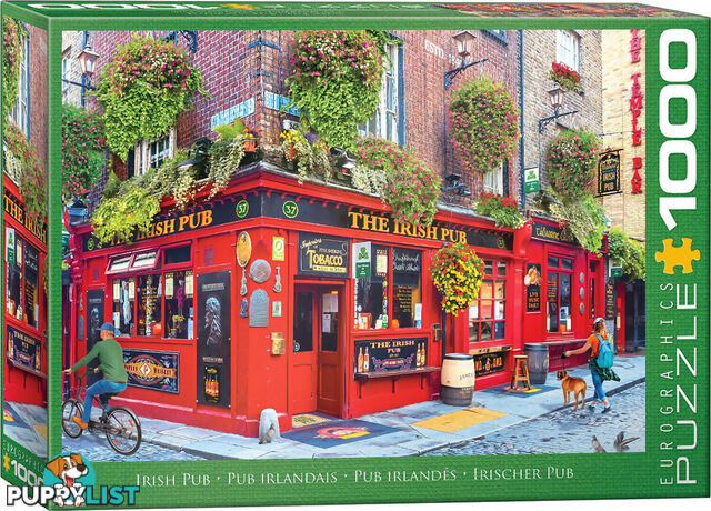 Eurographics - Irish Pub Jigsaw Puzzle 1000 Pieces - Jdeur65709 - 628136657099